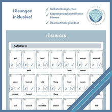 Lade das Bild in den Galerie-Viewer, Unregelmäßige Verben Übungsheft