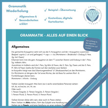 Lade das Bild in den Galerie-Viewer, Übungsheft Gemischte Konjugation PRÄSENS