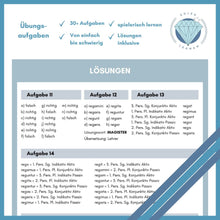Lade das Bild in den Galerie-Viewer, Übungsheft 3. Konjugation PRÄSENS