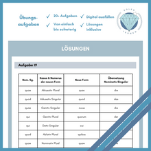 Lade das Bild in den Galerie-Viewer, Übungsheft Qui, Quae, Quod