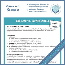 Lade das Bild in den Galerie-Viewer, Übungsheft Past Participle