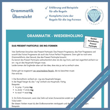 Lade das Bild in den Galerie-Viewer, Übungsheft ing-Formen (Present Participle)