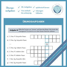 Lade das Bild in den Galerie-Viewer, Übungsheft e-Konjugation PRÄSENS