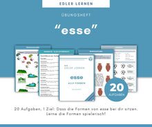 Lade das Bild in den Galerie-Viewer, Übungsheft "esse"