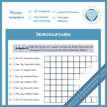 Lade das Bild in den Galerie-Viewer, Übungsheft Gemischte Konjugation PRÄSENS