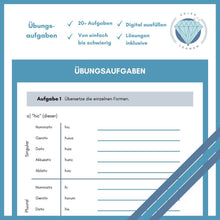 Lade das Bild in den Galerie-Viewer, Übungsheft Hic, Haec, Hoc