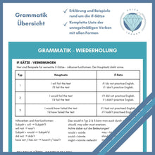 Lade das Bild in den Galerie-Viewer, Übungsheft if-Sätze