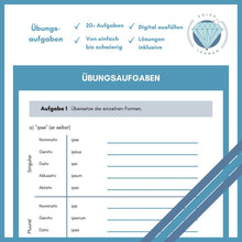 Lade das Bild in den Galerie-Viewer, Übungsheft Ipse, Ipsa, Ipsum