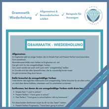 Lade das Bild in den Galerie-Viewer, Unregelmäßige Verben Übungsheft