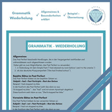 Lade das Bild in den Galerie-Viewer, Übungsheft Past Perfect