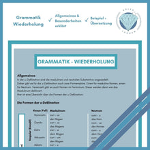 Lade das Bild in den Galerie-Viewer, Übungsheft u-Deklination