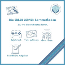 Lade das Bild in den Galerie-Viewer, 1:1 Nachhilfe (55min) im Monatsabo