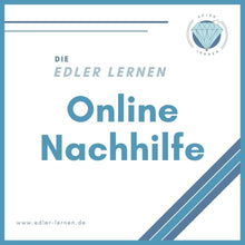 Lade das Bild in den Galerie-Viewer, 1:1 Nachhilfe (55min) im Monatsabo