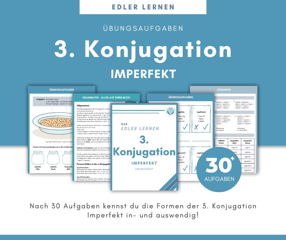 Übungsheft 3. Konjugation IMPERFEKT