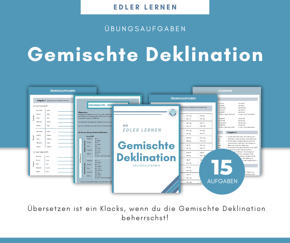 Übungsheft Gemischte Deklination