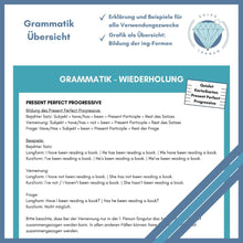 Lade das Bild in den Galerie-Viewer, Übungsheft Present Perfect Progressive
