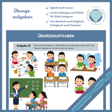 Lade das Bild in den Galerie-Viewer, Übungsheft Present Progressive
