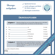 Lade das Bild in den Galerie-Viewer, Übungsheft Present Progressive
