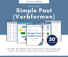 Lade das Bild in den Galerie-Viewer, Übungsheft Simple Past (Verbformen)
