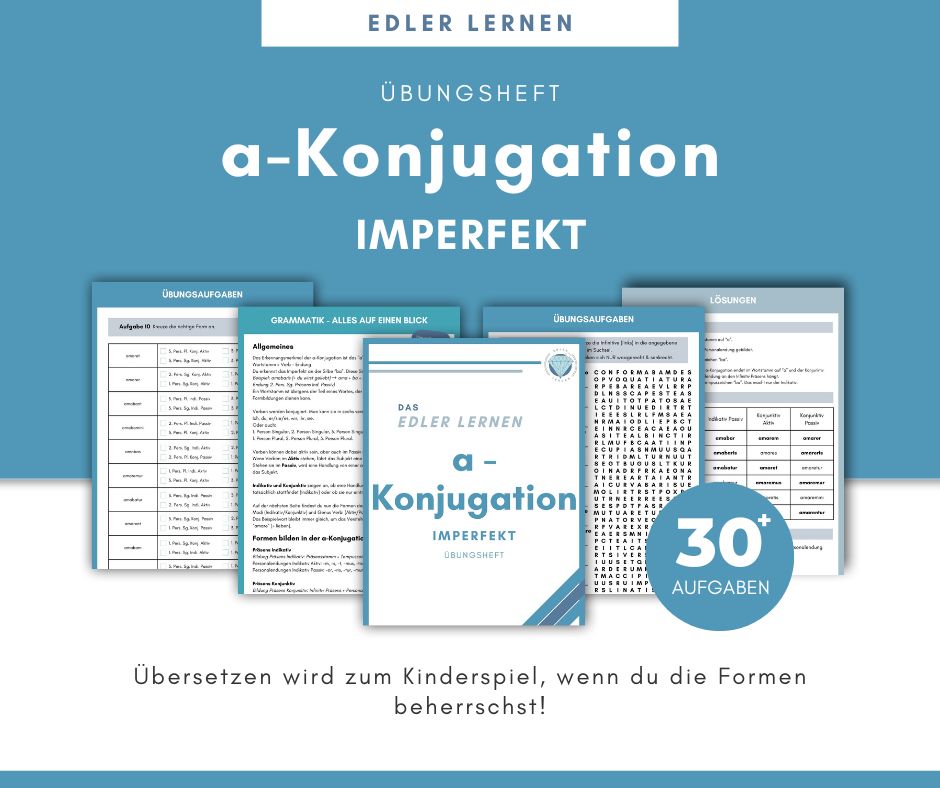 Übungsheft a-Konjugation IMPERFEKT