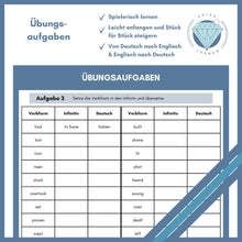 Lade das Bild in den Galerie-Viewer, Unregelmäßige Verben Übungsheft
