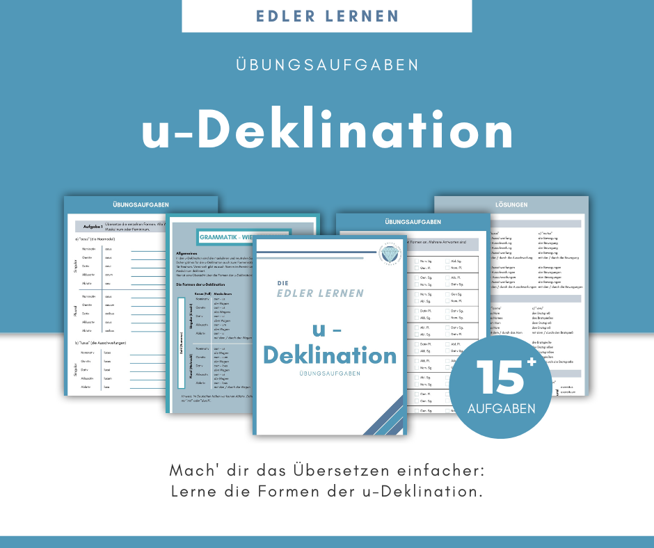 Übungsheft u-Deklination